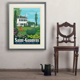 saint--gaudens-national-historical-park-nh - 24x32 / Standard / Gray / Env