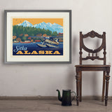 Alaska: Sitka - Art Print, 24x32 / Standard / Gray
