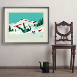 Yard Sale - Art Print, 24x32 / Standard / Gray