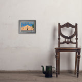 San Antonio, TX: The Alamo (Horizontal) - Art Print, 8x10 / Simple / Gray