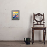 Florida: Sea Turtle Hatchling Habitats - Art Print, 8x10 / Simple / Gray