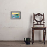 Flathead Lake, Montana (Horizontal) - Art Print, 8x10 / Simple / Gray