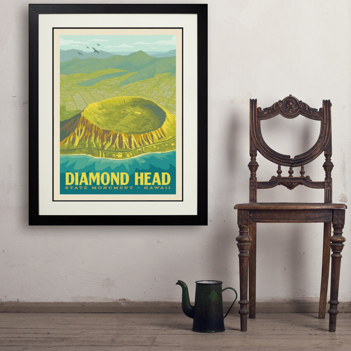 Diamond Head State Monument, Hawaii — National Monument Poster
