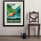 Caribou-Targhee National Forest - Art Print, 24x32 / Deluxe / Black