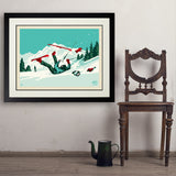 Yard Sale - Art Print, 24x32 / Deluxe / Black