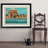 San Francisco: Palace of Fine Arts - Art Print, 24x32 / Deluxe / Black