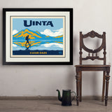 Salt Flat (Pub Poster) - Art Print, 24x32 / Deluxe / Black