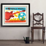 Chill in the Ville (Horizontal) - Art Print, 24x32 / Deluxe / Black