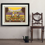 Oktoberfest - Art Print, 24x32 / Deluxe / Black