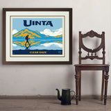 Salt Flat (Pub Poster) - Art Print, 24x32 / Deluxe / Brown
