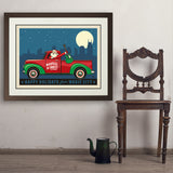Nashville Or Bust - Art Print, 24x32 / Deluxe / Brown