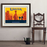 Hoodoo - Art Print, 24x32 / Deluxe / Brown