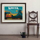 Dubhe (Pub Poster) - Art Print, 24x32 / Deluxe / Brown