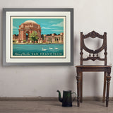 San Francisco: Palace of Fine Arts - Art Print, 24x32 / Deluxe / Gray