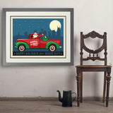 Nashville Or Bust - Art Print, 24x32 / Deluxe / Gray