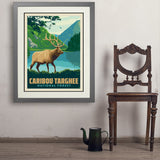 Caribou-Targhee National Forest - Art Print, 24x32 / Deluxe / Gray