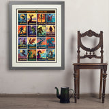 Legends Of The National Parks: 16-Image Print - Art Print, 24x32 / Deluxe / Gray