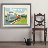 Detour (Pub Poster) - Art Print, 24x32 / Deluxe / Gray