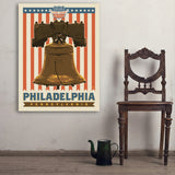 250th Anniversary USA: Liberty Bell - Art Print, 30x40