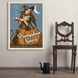 Witches' Brew Coffee Co. (Pumpkin Spice Blend) - Art Print, 30x40