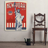 250th Anniversary USA: Lady Liberty - Art Print, 30x40