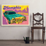 Memphis, TN: City Of Soul (Horizontal) - Art Print, 30x40