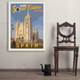 ...2026 Total Solar Eclipse: León, Spain - Art Print, 30x40