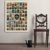 63 Image National Park Print: by Kenneth Crane - Art Print, 30x40