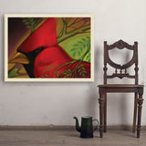 Pastel Painting: Redhead (Cardinal) - Art Print, 30x40