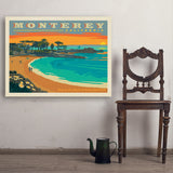 Monterey, California: Lovers Point Park - Art Print, 30x40
