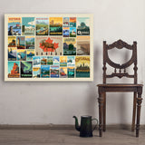 Canada: Picture Perfect Collage (Horizontal) - Art Print, 30x40