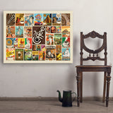 Coffee Collage (Horizontal) - Art Print, 30x40