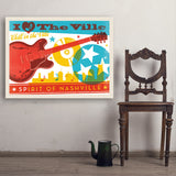 Chill in the Ville (Horizontal) - Art Print, 30x40