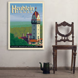 Heublein Tower - Art Print, 30x40