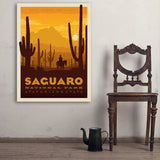Saguaro National Park - Art Print, 30x40