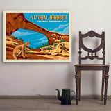 Natural Bridges National Monument, UT - Art Print, 30x40