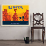 Hoodoo - Art Print, 30x40