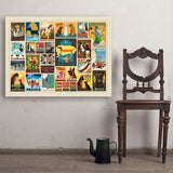 Dog Lover's Collage (Horizontal) - Art Print, 30x40