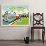 Detour: Hoppy Camper - Art Print, 30x40