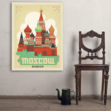 Russia: Moscow - Art Print, 30x40