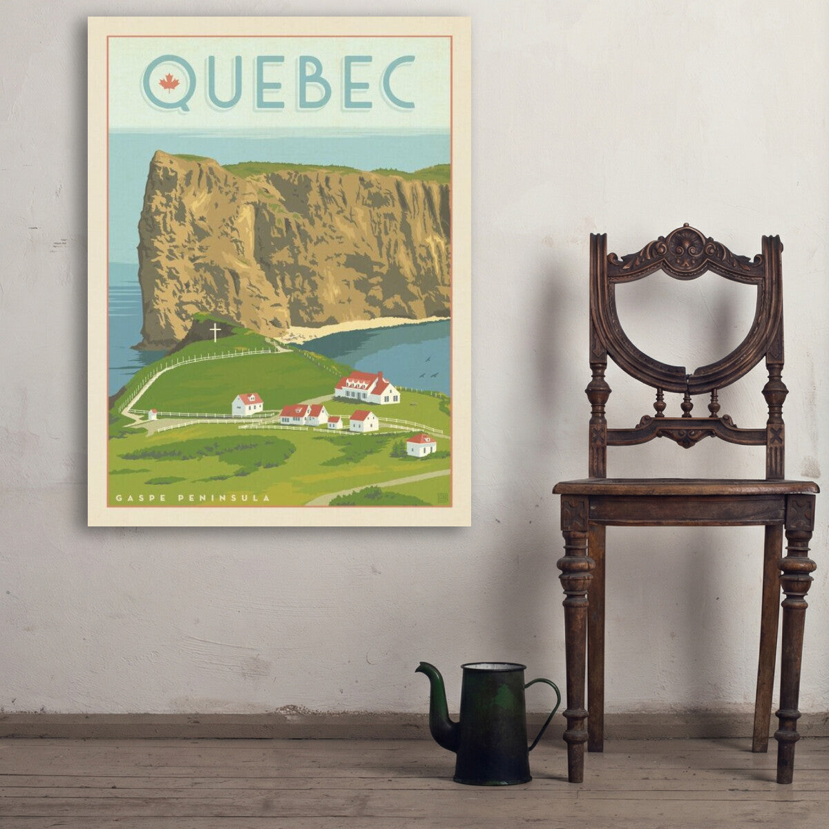 canada-quebecs-perce-gaspe-peninsula - 30x40 / Env