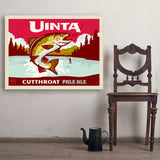 Cutthroat Trout (Pub Poster) - Art Print, 30x40