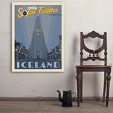 ...2026 Total Solar Eclipse: Reykjavik, Iceland - Art Print, 30x40
