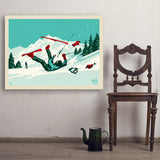 Yard Sale - Art Print, 30x40