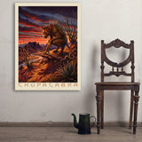 Mythical Creatures: Chupacabra - Art Print, 30x40