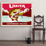 Cutthroat Trout (Pub Poster) - Art Print, 36x48