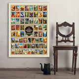 63 Image National Park Print: by Arden von Haeger - Art Print, 36x48