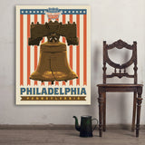 250th Anniversary USA: Liberty Bell - Art Print, 36x48