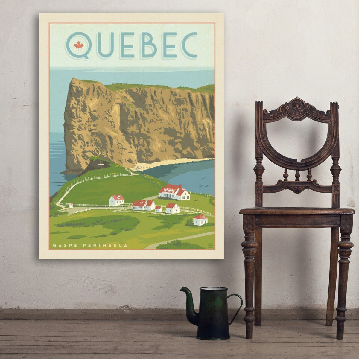 canada-quebecs-perce-gaspe-peninsula - 36x48 / Env
