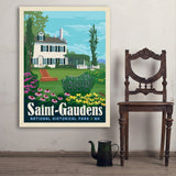 saint--gaudens-national-historical-park-nh - 36x48 / Env